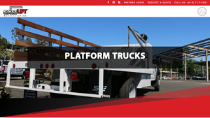SpitzLift - Portable Platform Truck