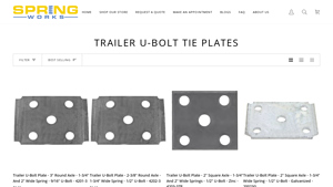 Springworks - Trailer U-Bolt Plates