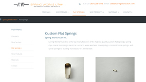 Spring Works Utah - Custom Flat Springs