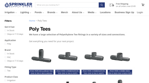 Sprinkler Supply Store - Poly Tees