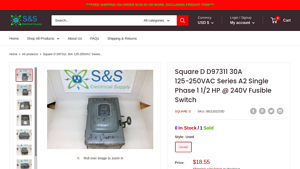 Square D - D97311 Fusible Switch