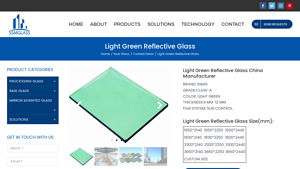 SSMG - Light Green Reflective Glass