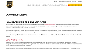 SSTire - Low-Profile Tires