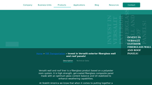 Stabilit America - Versalit Fiberglass Panels