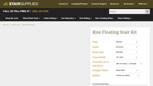 StairSupplies™ - Rise Floating Stair Kit
