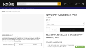 ROCOL - Temporary Fusion Spray Paint