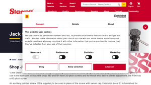 Starrett - Jack Screws Little Giant