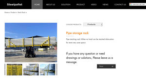 Steel Pallet - Pipe Storage Rack