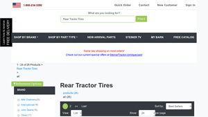 Steiner Tractor - Rear Tire Inner Tubes