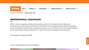 STIHL - Professional Chainsaws