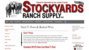 Stockyard Supply - Steel Posts