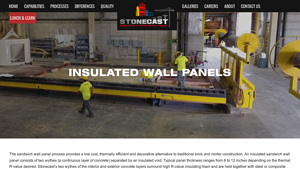 Stonecast Products - Insulated Wall Panel System