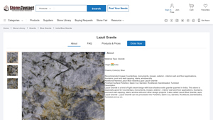 Stone Contact - Lazuli Blue Granite