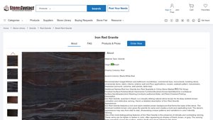 Stone Contact - Red Granite