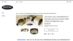 Nash Fuel - CNG Dual Fuel Conversion Kit