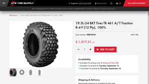 BKT Tires - TR 461 A/T Traction