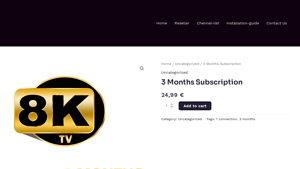 Strong8K - 3 Months Subscription