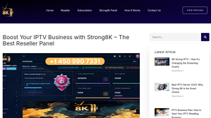 Strong8K - IPTV Streaming Services