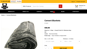 Steel Guard Safety - Cement Blankets