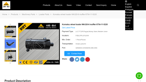 Komatsu - Crawler Excavator 6754-11-5220