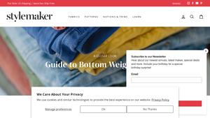 StyleMaker Fabrics - Bottom Weight Fabrics