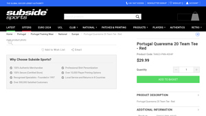 Portugal - Quaresma 20 Team Tee