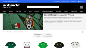 Mexico - Home & Away Jerseys 2015-2016