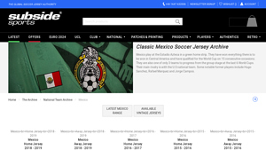 Mexico - Home & Away Jerseys 2018-2019