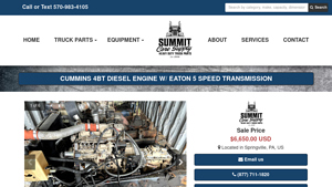 Summit Core Supply - Cummins 4BT Diesel Engine