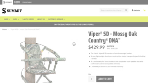 Summit - Viper SD Climbing Treestand