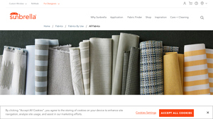 Sunbrella - Key Grey Fabrics