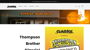 Sunrise Surf Shop - Surf and Skate Gear