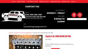 Toyota - 4.5L Long Block (95-98)