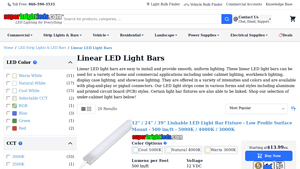 Super Bright LEDs - Linear LED Light Bars