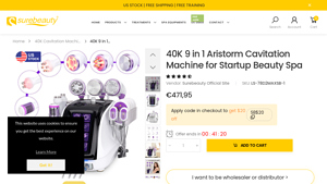Surebeauty - 9 in 1 Aristorm Cavitation Machine