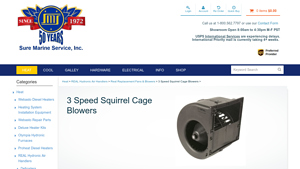 Spal - 3-Speed Blowers & Maradyne - High Output Blower Fans