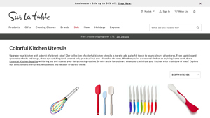Sur La Table - Colorful Kitchen Utensils Collection