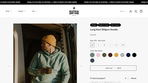 Sutsu - Long Haul 350gsm Hoodie