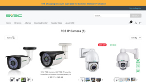 SV3C - 5MP POE IP Camera