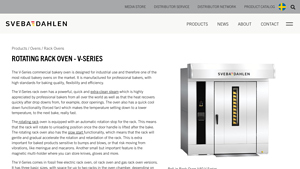Sveba Dahlen - V-Series Rotating Rack Oven