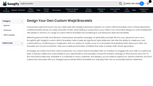 Swagify - Custom WWJD Bracelets