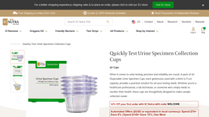 Sweet Cures - Quickly Test Urine Specimen Collection Cups