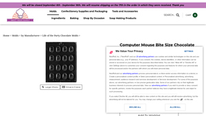 Life of the Party - Bite Size Computer Mouse Mold