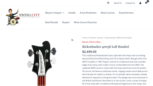 Rickenbacker - 4003S Left Handed Bass