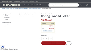 Swisco - Spring Loaded Roller