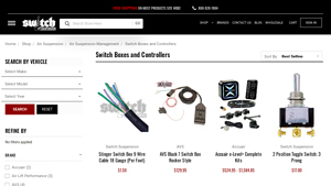 Switch Suspension - Stinger Switch Box 9 Wire Cable