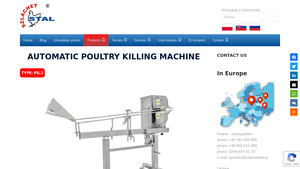 SZLACHETSTAL - Automatic Poultry Killing Machine PG-2