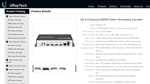 Szuray - UHE265-4-4K Video Encoder