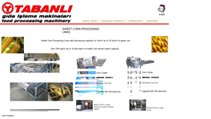 Tabanli - Sweet Corn Processing Line