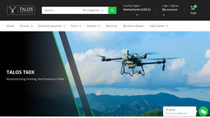 Talos Drones - Agricultural Sprayer Drones